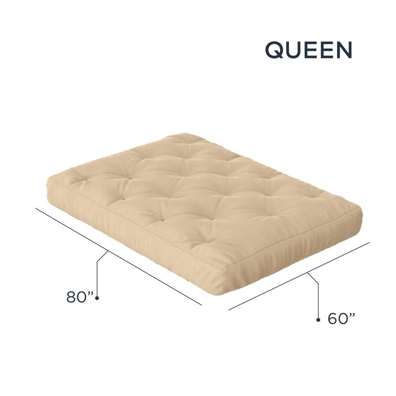 Loosh Home 12" Canvas Futon Mattress