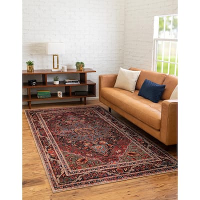 Traditional Rine Collection Area Rug