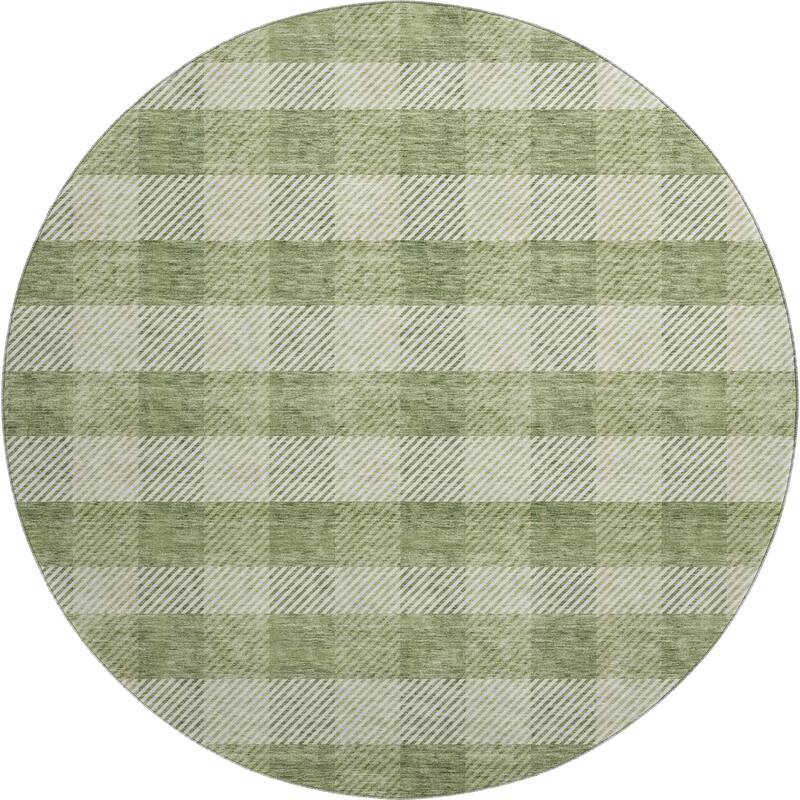 Premium Washable Super Soft Plaid Mayfield Rug
