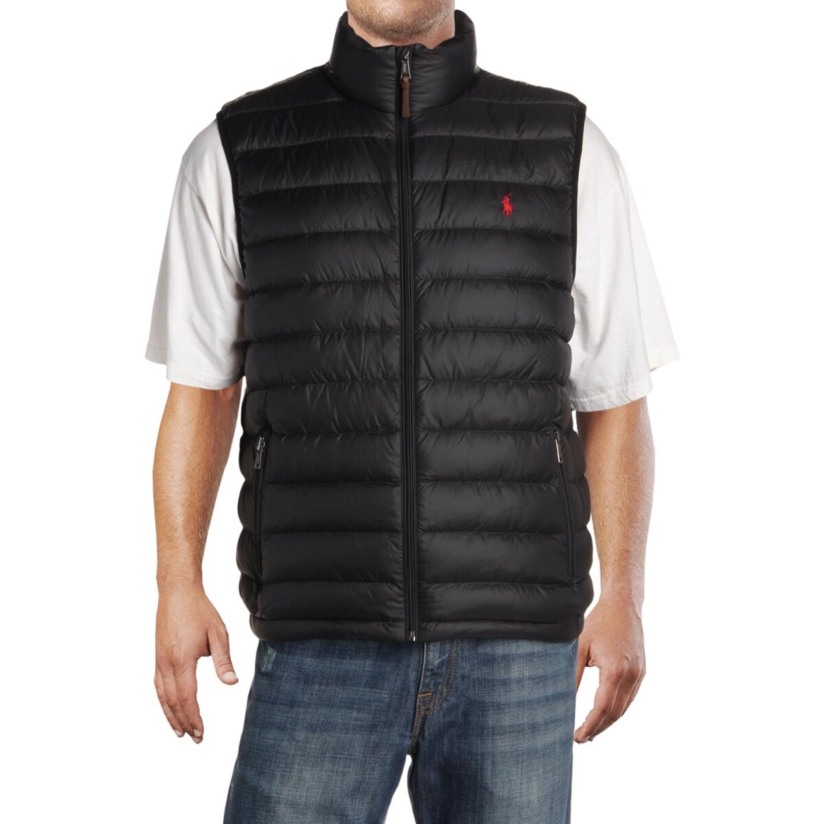 Polo mens vest clearance