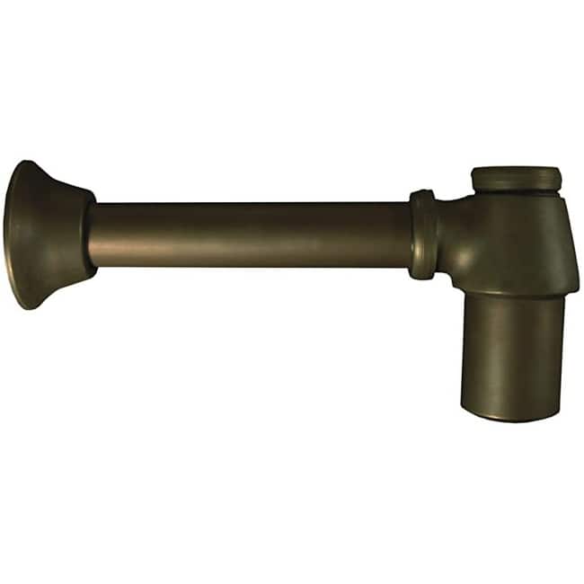 Native Trails 16" 17-Gauge Brass Decorative Bottle P-Trap