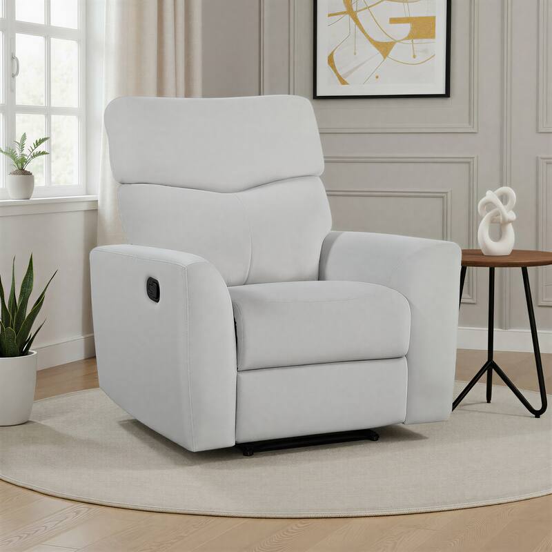 Fremont & Park Lantham Velvet Manual Reclining Chair