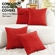 preview thumbnail 62 of 90, Deconovo Throw Pillow Covers, Corduroy Striped Decorative Covers, Set of 4