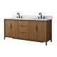preview thumbnail 25 of 72, Vanity Art Lucerne Freestanding Bathroom Vanity with Stone Top, Hidden Power Station, Hair Dryer Holder, USB Charging Shelf