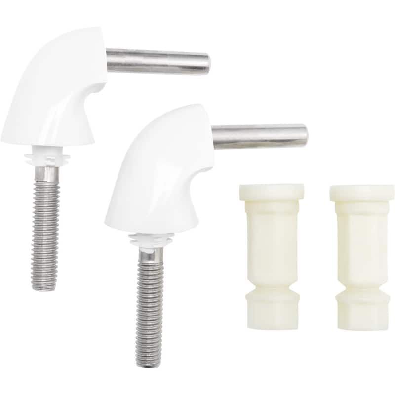 Bemis HK84 1955CT Replacement Hinge Set - White