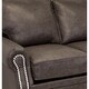 preview thumbnail 3 of 10, Payne Top-grain Leather Sofa and Two Chairs Set
