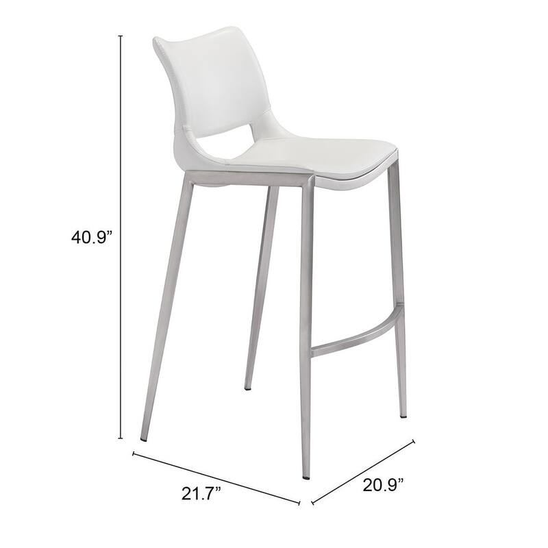 Barstool (Set of 2) - 20.9" W x 21.7" D x 40.9" H