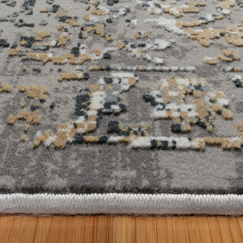 Gertmenian Florance Opulent Traditional/ Modern/ Casual Viscose Acrylic Woven Indoor Quality Area Rug Collection