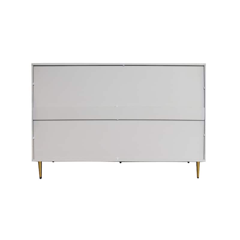 Wood Cabinet with Glass Sliding Doors Display Storage Cabinet