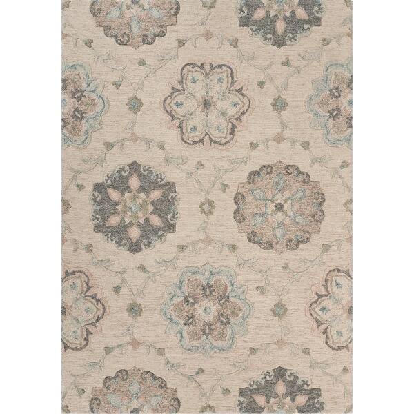 Shop Lr Home Victorian Delicate Traditional Floral Area Rug On Sale Overstock 29401508
