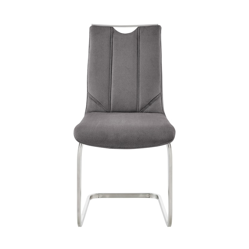 Pacific Gray Upholstered Dining Side Chairs - Set of 2