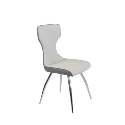 Somette Shrada Contemporary Side Chair with Bucket Seat, Set of 4