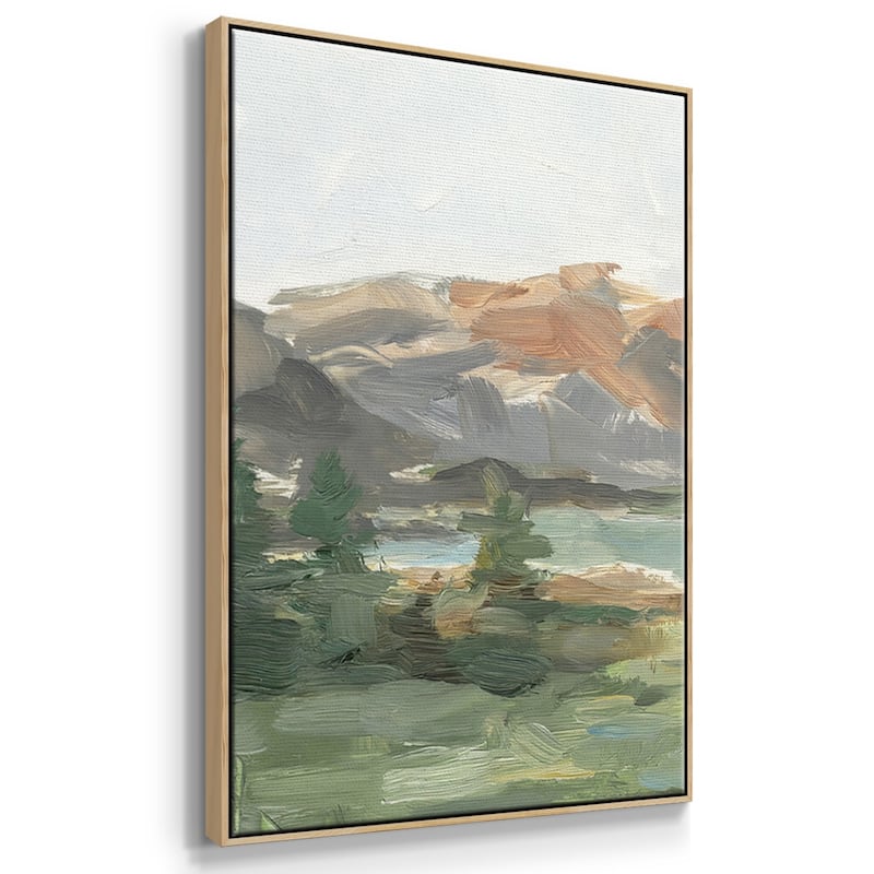 Rusty Mountains II - Multi Piece Framed Canvas
