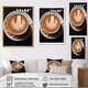 Designart quot Food Baristas Art I quot Cooking Framed Canvas Print Bed Bath