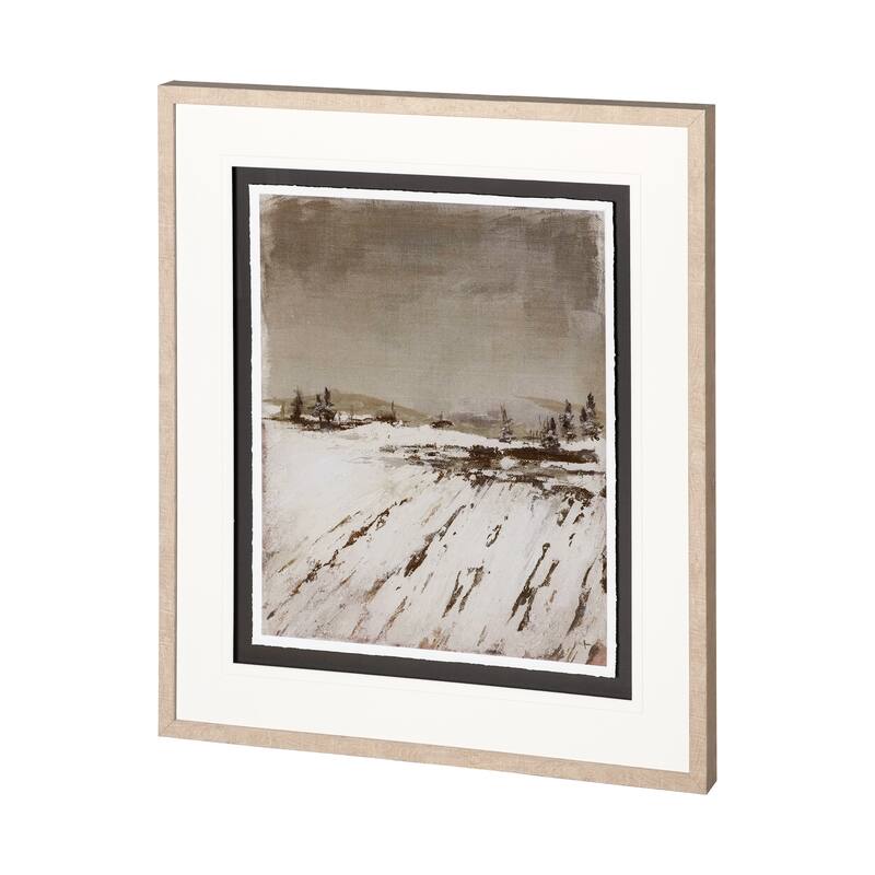 Silent Snow I Framed Art Print