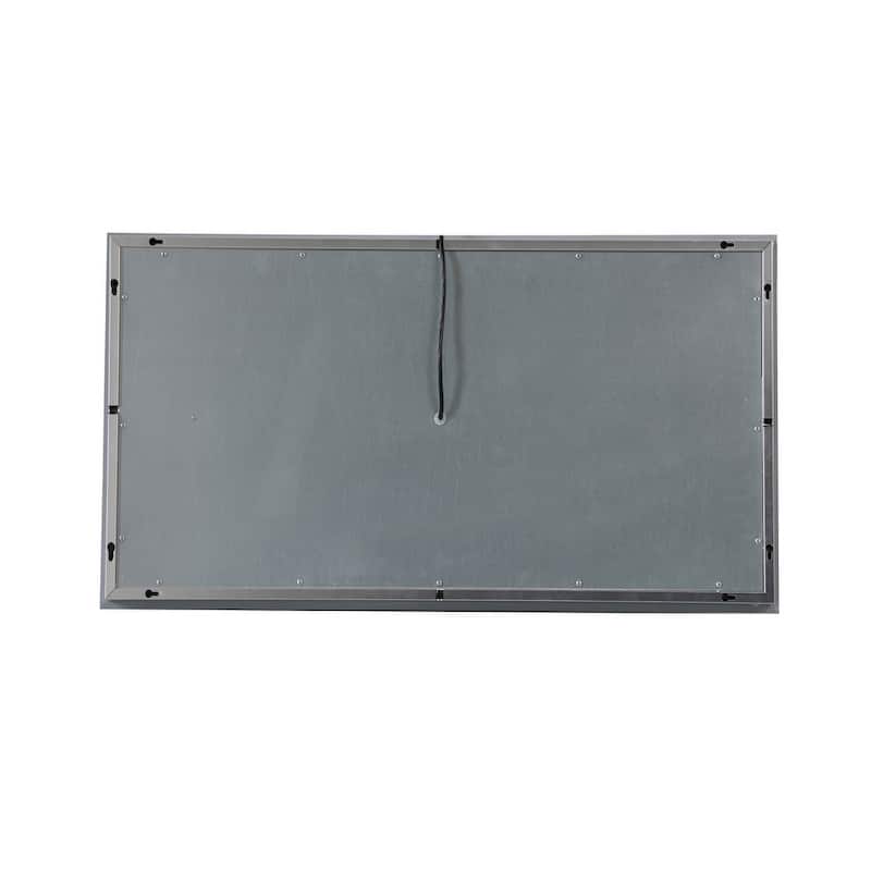 Avalon 18" x 30" Hardwired LED mirror - Silver
