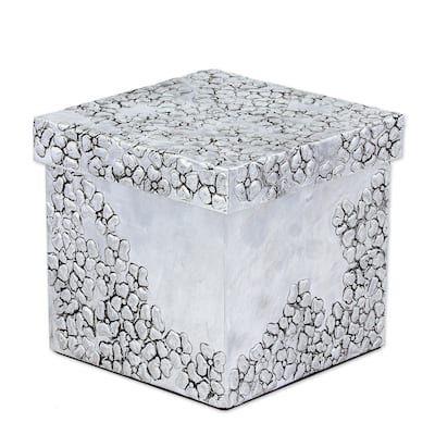 Novica Handmade Blossom Cascade Decorative Box
