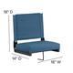 2 Pack 500 lb. Rated Lightweight Stadium Chair-Handle-Padded Seat