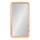 Kate and Laurel Pao Framed Wood Wall Mirror