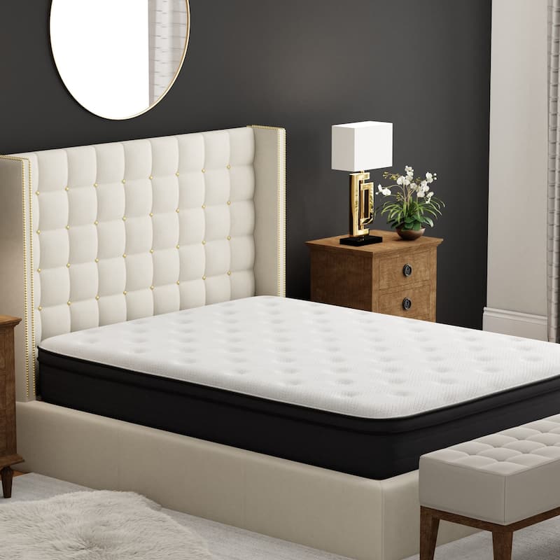 12" Euro Top Hybrid Memory Foam Mattress