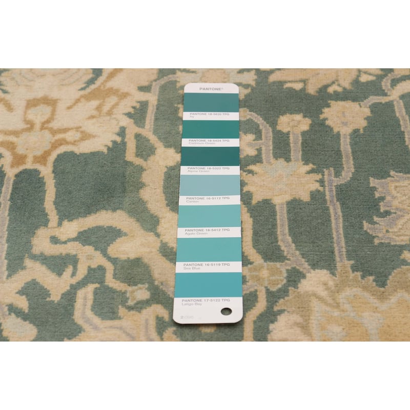 ECARPETGALLERY Hand-knotted Pako Persian 18 Of 20 Teal Wool Rug - 6'0 x 8'8