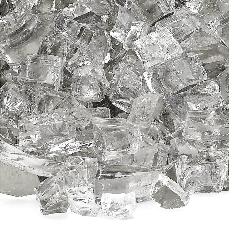10 Lb. Reflective Fire Glass by AMS Fireplace