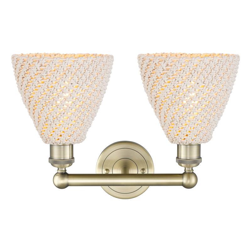 Innovations Lighting Endless Possibilities Edison - Bristol Natural - 2 Light 17" Bath Vanity Light
