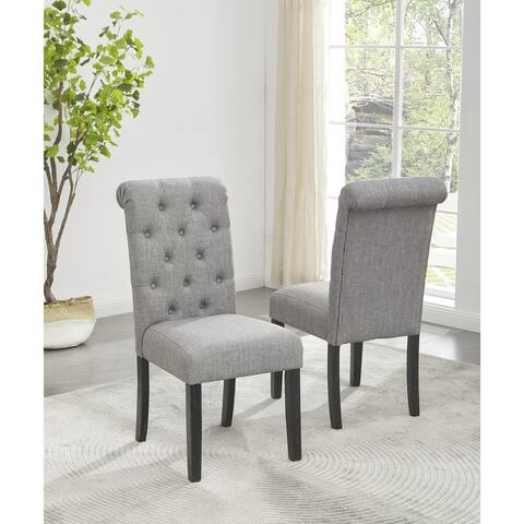 Broshound Dining Upholstered Side Chair, Set of 2 - 19"W x 25"D x 40"H