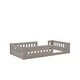 preview thumbnail 19 of 24, Wood Twin Size Floor Bed Toddler Bed Cribs with Surrounded Fences and Small Opening, Curved Design Protects Baby Kids Safe