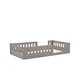 preview thumbnail 6 of 24, Wood Twin Size Platform Bed with Guardrail and Semi-enclosed Fence
