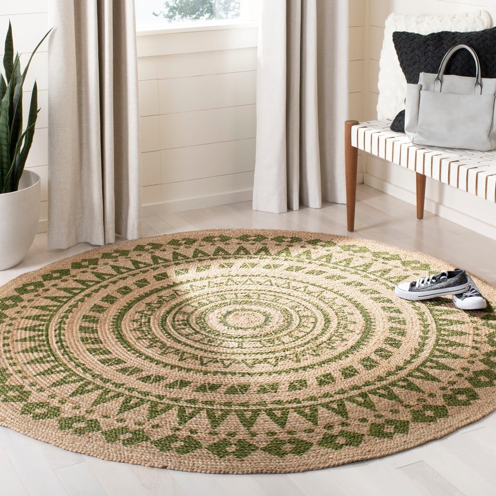 SAFAVIEH Handmade Natural Fiber Selah Casual Jute Rug