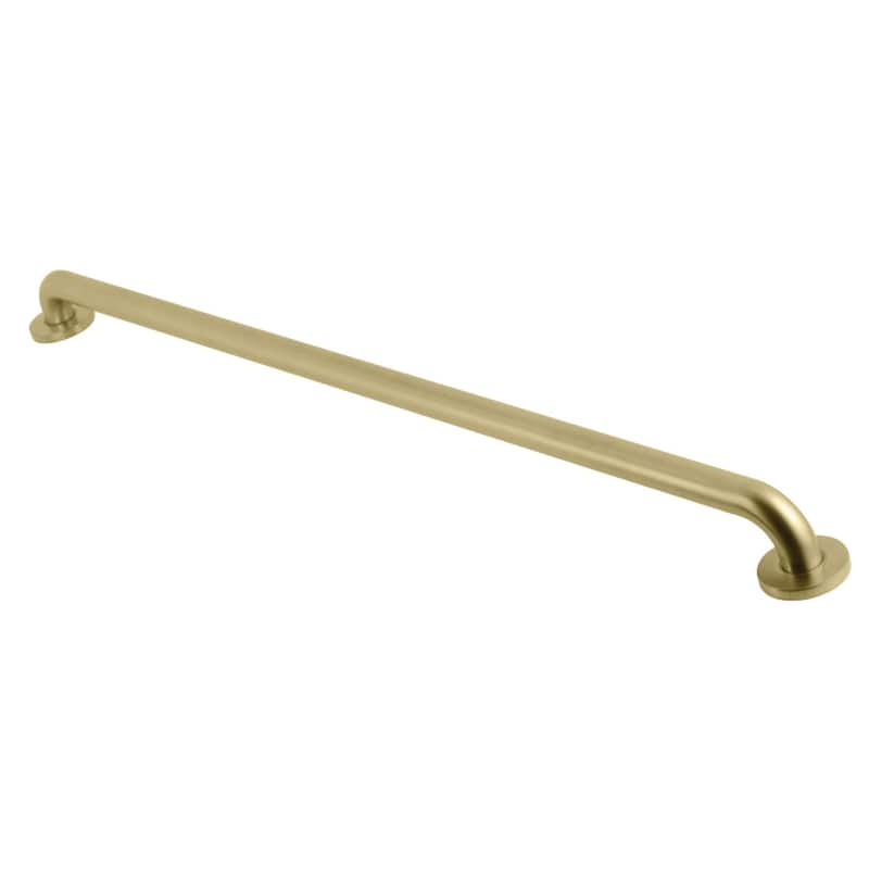 Kingston Brass Meridian 42-Inch x 1-1/4-Inch O.D Grab Bar - Brushed Brass