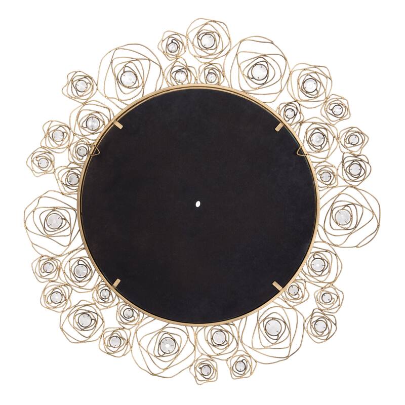 Varaluz Ethereal Rose Wall Mirror - Havana Gold Ombre