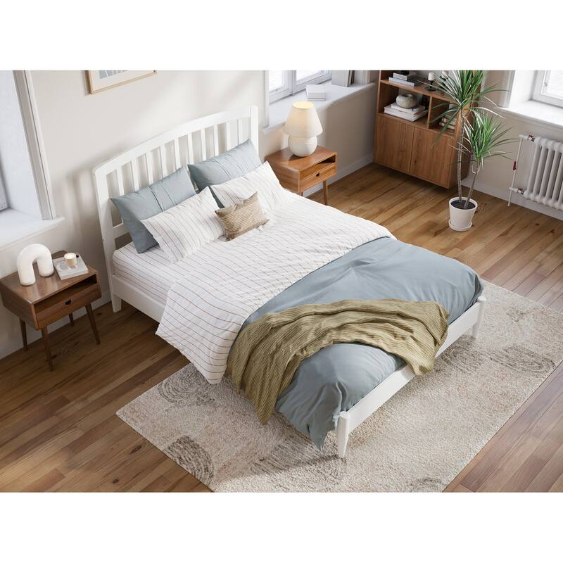 Quincy Solid Wood Low Profile Platform Bed