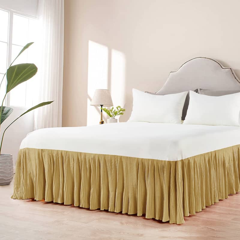 Serenta Pleated Bedskirt 18" Drop