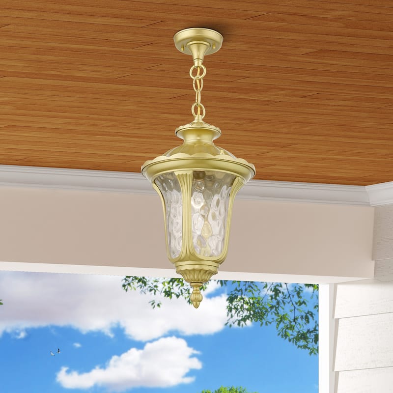 Livex Lighting Oxford 10" Wide Outdoor Mini Pendant