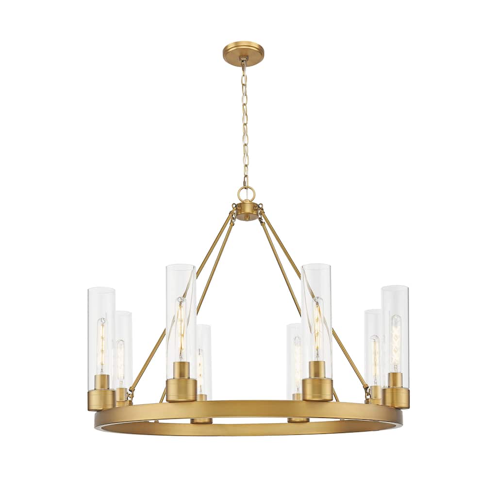 Innovations Lighting Downtown Urban - Boreas - 6 Light 36" Chandelier with 11" Shades
