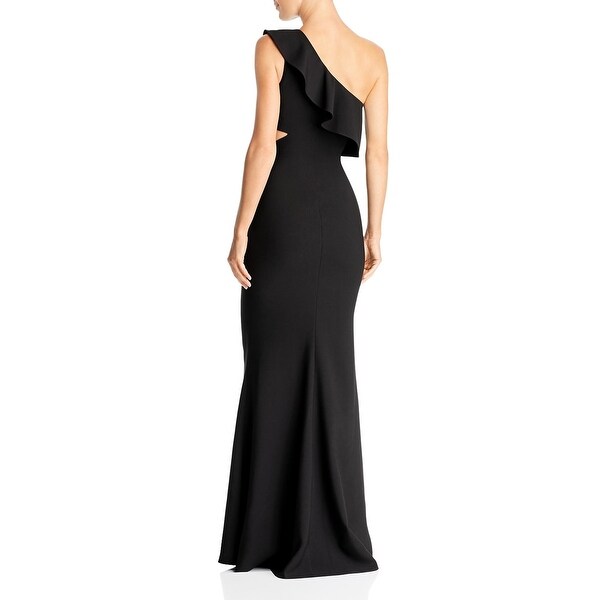 likely one shoulder gown