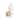 Flora Grace Champagne Gold Crystal Leaf Sconce