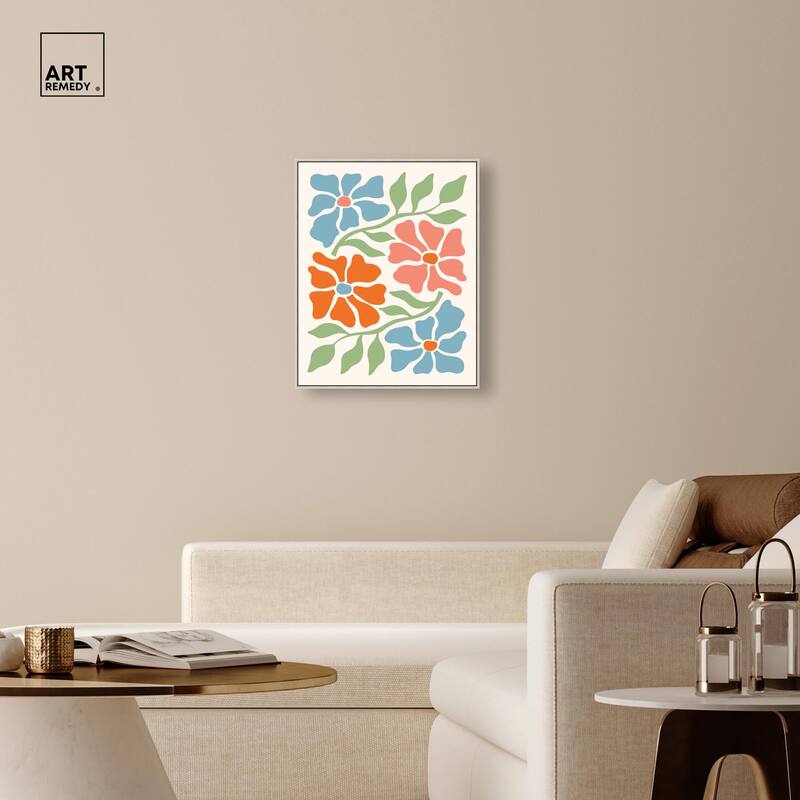 The Flowers Vines all Season Canvas by Art Remedy