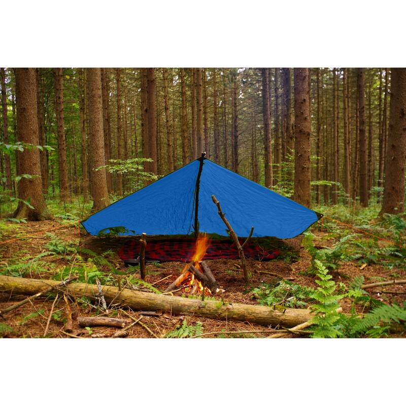 Boen 10' x 12' Blue All-Purpose Polyethylene Tarps, 2Pk