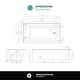 preview thumbnail 32 of 145, Fine Fixtures Acrylic-Fiberglass Soaking Bathtub, White. Alcove/Apron Front