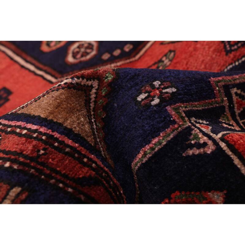 ECARPETGALLERY Hand-knotted Konya Anatolian Navy Wool Rug - 4'5 x 6'9