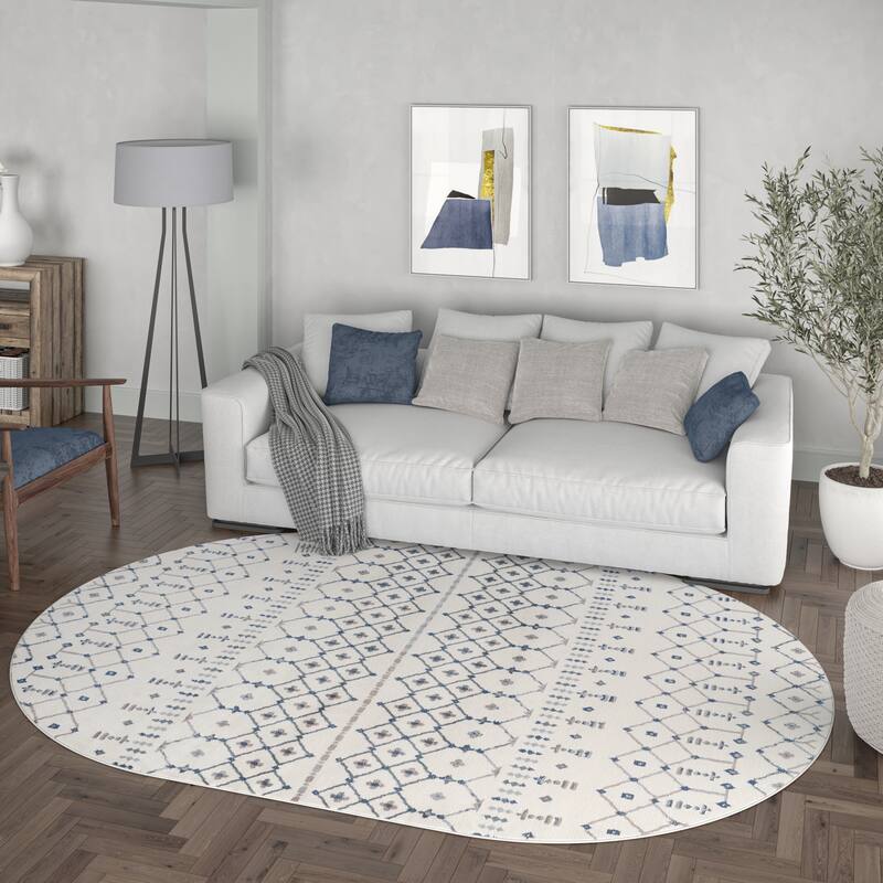 Carrington Transitional Geometric Indoor Area Rug