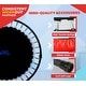 preview thumbnail 3 of 4, Upper Bounce 44" Rebounder Exercise Fitness Trampoline with Durable Jumping Mat, Portable & Foldable Workout Trampoline
