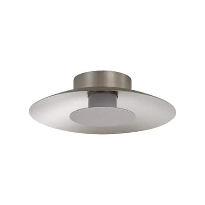 Golden Lighting 6400-FM12 SAN Luma 12" Wide Semi-flush Ceiling Fixture