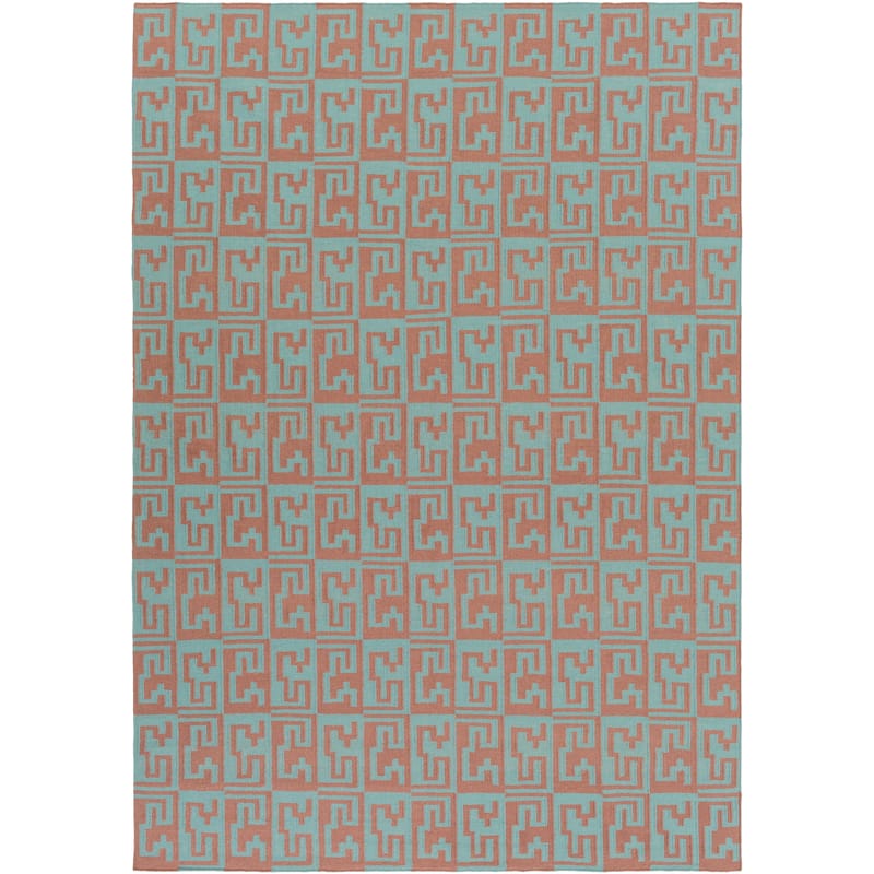 Hand-woven Shreveport Flatweave Wool Area Rug