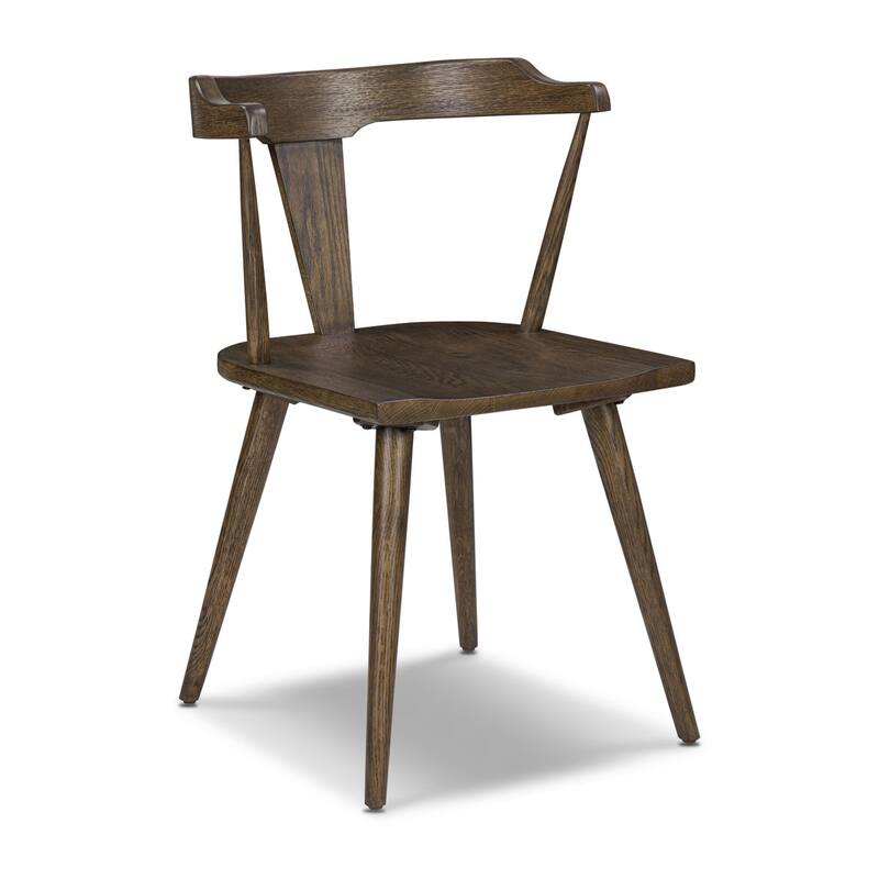 Poly & Bark Enzo Solid Oak Wood Dining Chair