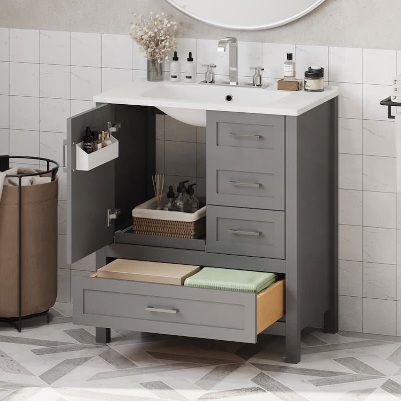 Bathroom Vanity with Sink Combination Set