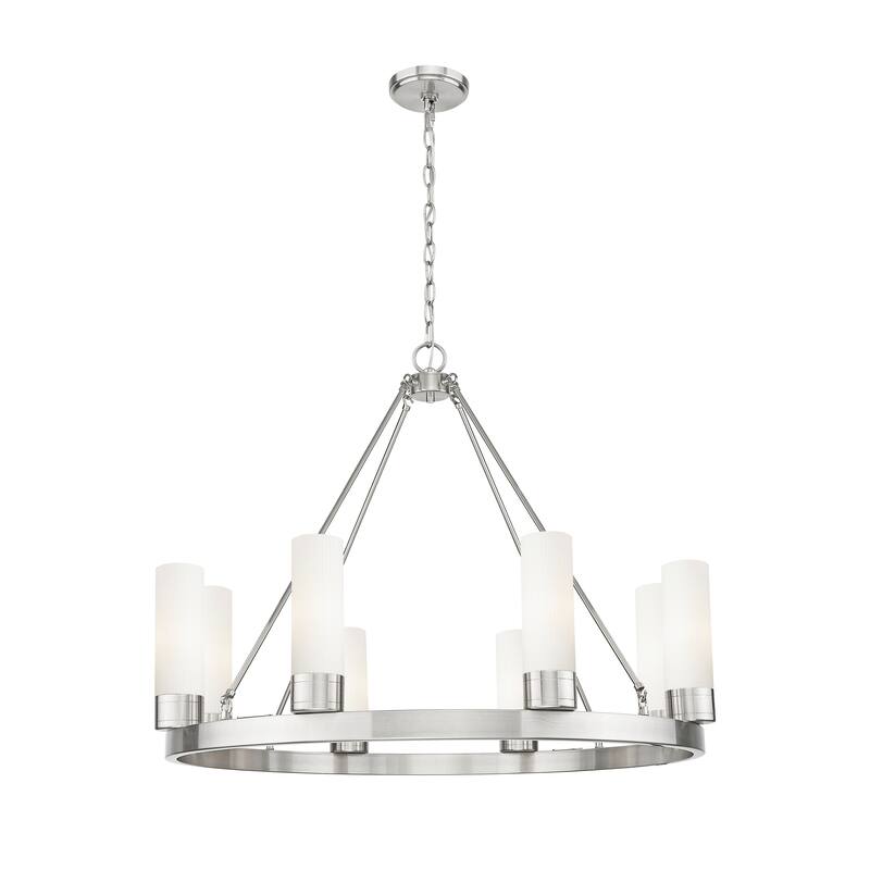 Innovations Lighting Downtown Urban - Boreas - 6 Light 36" Chandelier with 8" Shades